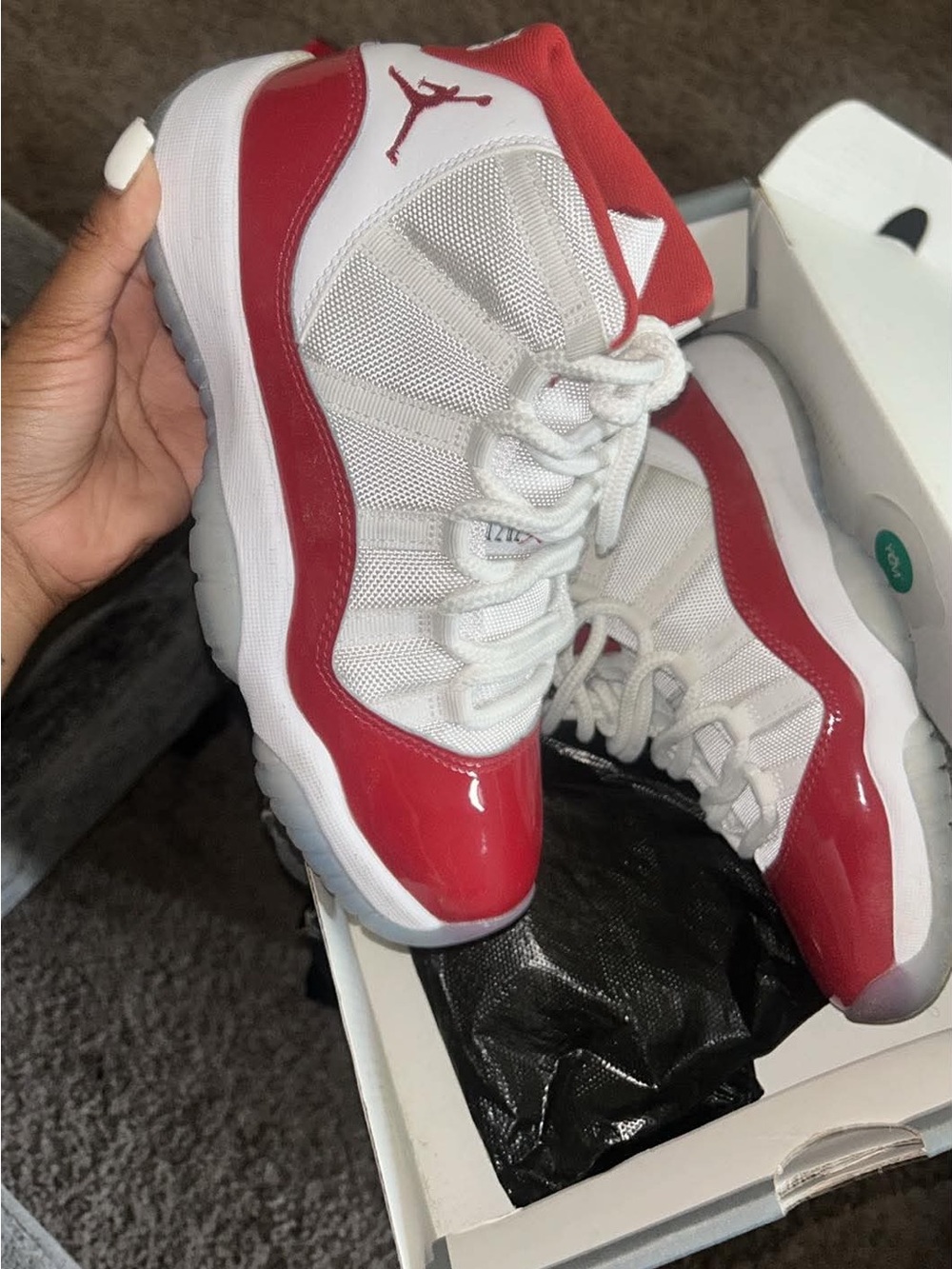 Jordan Women’s Low-Top Sneakers - White & Red/ white & gray BUNDLE!!!